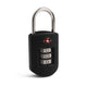 Prosafe® 1000 Travel Sentry® Approved combination padlock in Black
